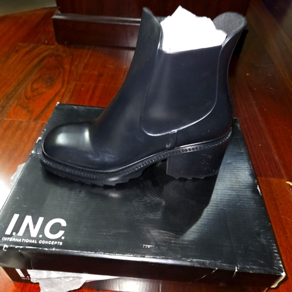 I.N.C. Black Ankle Boots